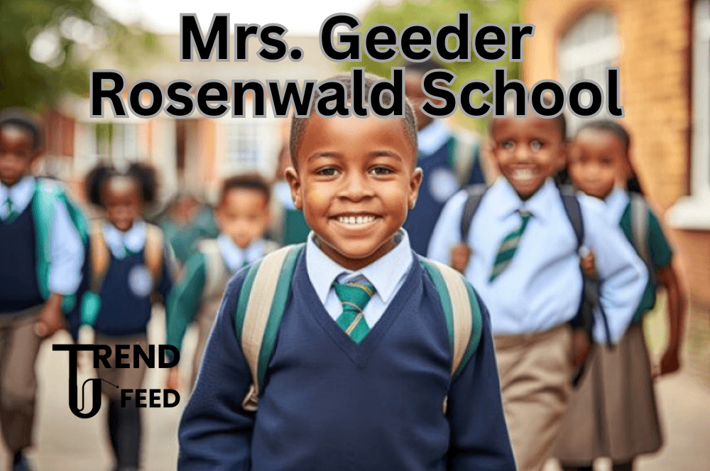 Mrs. Geeder Rosenwald School: A Legacy of Educational Empowerment and Community Vision 1 Mrs. Geeder Rosenwald School1